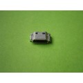 Micro USB 7pin. SMT SMD lizdas (atvirkštinis)